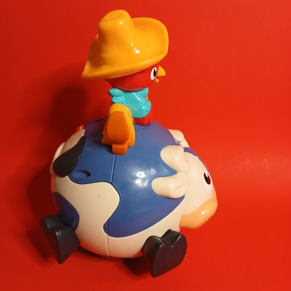 Bright Stars rodeo rooster wobbling musical toy - Picture 3 of 6